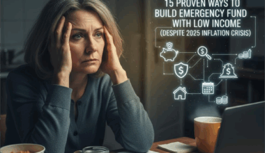 Financial Stress Nightmare: 15 Proven Ways to Build Emergency Fund with Low Income (Despite 2025 Inflation Crisis)